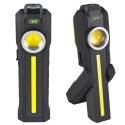 Mini lampe LED 300 lm avec base magnétique articulée rechargeable - JBM