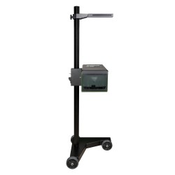 Réglophare mobile professionnel avec luxmètre numérique hauteur 152 cm