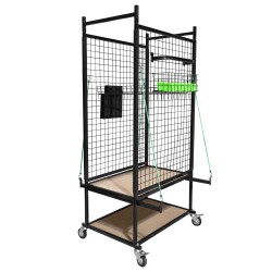 Chariot spécial carrosserie professionnel 895 × 1800 × 585 mm
