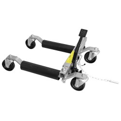 Chariot hydraulique 680 kg pour déplacement de véhicules et charges lourdes