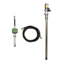 Kit complet pompe à huile pour fût avec tuyau d'alimentation et pistolet de distribution digital - JBM