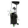 Récupérateur d'huile 90 L avec système d'aspiration pour moteur et boîte de vitesses