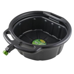 Récupérateur d'huile 18 L en polyéthylène haute densité avec bec verseur
