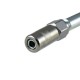 Pompe à graisse manuelle avec tuyau flexible et tube rigide haute pression