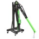 Grue d'atelier pliante hydraulique 2 tonnes avec bras réglable 4 positions