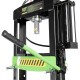 Presse hydraulique de table 10 tonnes avec piston à déplacement latéral