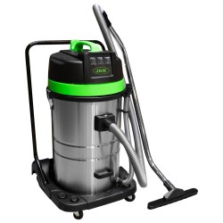 Aspirateur industriel 80 L sec et humide avec 3 moteurs de 3000 W