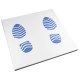 Boîte de 250 tapis de sol en papier jetables pour protection de véhicule