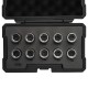 Coffret de 10 douilles pour écrous antivol de roue Tesla