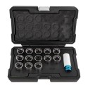 Coffret de 14 clés professionnelles pour écrou antivol de roue BMW et Mini - JBM