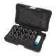 Coffret de 14 clés professionnelles pour vis de verrouillage de roue BMW et Mini