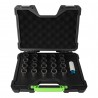 Coffret de 22 clés professionnelles pour écrou antivol de roue Audi
