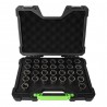 Coffret de 30 clés professionnelles pour écrou antivol de roue Mercedes-Benz