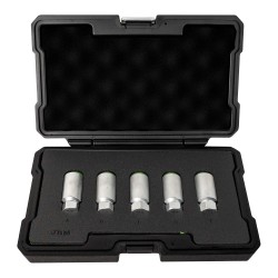 Coffret de 5 douilles professionnelles pour vis de verrouillage de roue Tesla Model 3, Model S et Model X