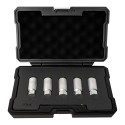 Coffret de 5 douilles professionnelles pour écrou antivol de roue Tesla Model 3, Model S et Model X - JBM