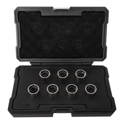 Coffret de 7 clés professionnelles pour vis de verrouillage de roue Opel et Vauxhall