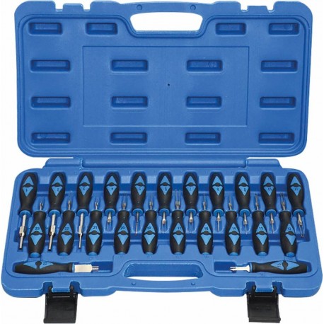 Coffret d'extracteurs de bornes électriques – 23 pièces