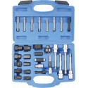 Coffret d'outils pour démontage de poulies d'alternateur débrayables – 30 pièces