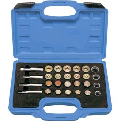 Coffret de réparation de filetage de carter d'huile – 64 pièces
