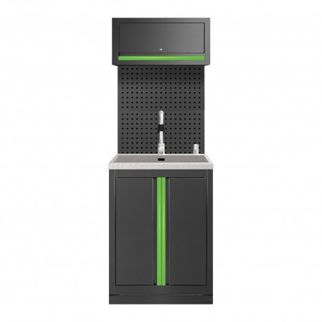 Ensemble de meubles modulaires 6 pièces – Extension avec armoire et évier