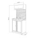 Ensemble de meubles modulaires 6 pièces – Extension avec armoire et évier