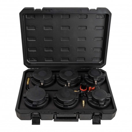 Coffret de test de pression du turbo pour camions – Kit professionnel avec manomètre 0 à 6 bar