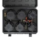 Coffret de test de pression du turbo pour camions – Kit professionnel avec manomètre 0 à 6 bar