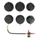Coffret de test de pression du turbo pour camions – Kit professionnel avec manomètre 0 à 6 bar
