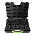 Coffret de 27 embouts à percussion assortis Allen, Torx et XZN (12 pans)