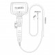 Endoscope articulé bidirectionnel HD avec écran IPS 4,5", caméra 3,9 mm et éclairage LED