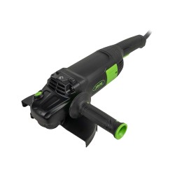 Meuleuse d'angle électrique professionnelle 2400 W Ø230 mm pour coupe et ébarbage intensifs avec câble de 4 m