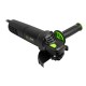 Meuleuse d'angle électrique professionnelle 1400 W Ø125 mm haute performance pour coupe, meulage et ébarbage avec câble de 4 m