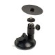Support à ventouse articulé pour balise géolocalisable V16 avec plateforme métallique compatible réf. 54735