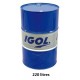 Huile de transmission IGOL TICMA FLUID MU 80W - Fut 220L pour transmissions, circuits hydrauliques et freins immergés