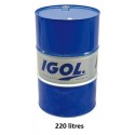 Huile de transmission IGOL TICMA FLUID MU 80W - Fut 220L pour transmissions, circuits hydrauliques et freins immergés