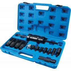 Extracteur d'injecteurs à inertie 14 pièces avec masse de 3,9 kg pour Bosch, Delphi, Denso et Siemens