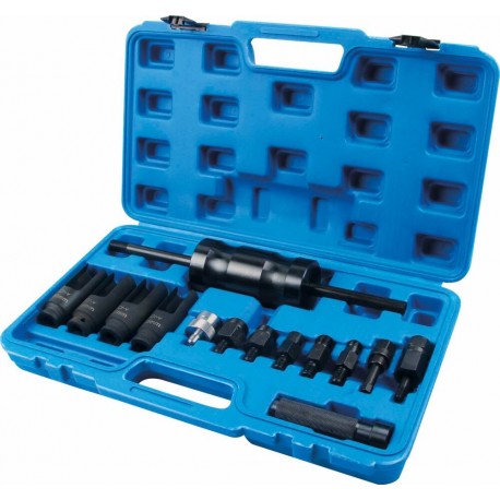 Extracteur d'injecteurs à inertie 14 pièces avec masse de 3,9 kg pour Bosch, Delphi, Denso et Siemens