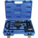 Extracteur d'injecteurs pneumatique hydraulique avec 19 adaptateurs pour Bosch, Delphi, Denso et Siemens