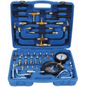 Testeur de pression d'injection essence et diesel 45 pièces pour carburant et pression d'huile