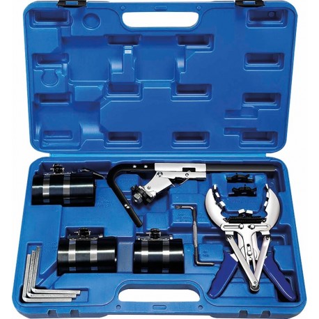 Coffret compresseur de segments de piston 10 pièces avec pince, expanseur et sangles de montage