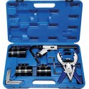 Coffret compresseur de segments de piston 10 pièces avec pince, expanseur et sangles de montage