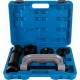 Kit extracteur de rotules 10 pièces avec presse et adaptateurs pour montage et démontage