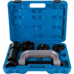 Kit extracteur de rotules 10 pièces avec presse et adaptateurs pour montage et démontage