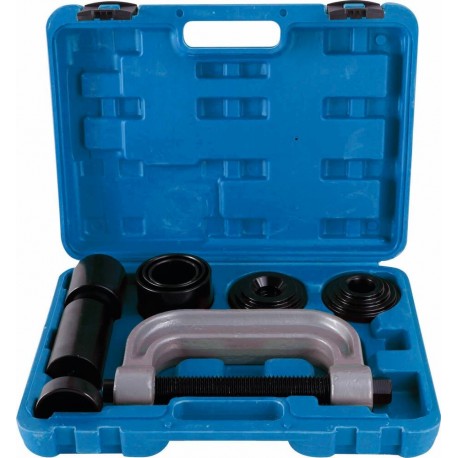 Kit extracteur de rotules 10 pièces avec presse et adaptateurs pour montage et démontage
