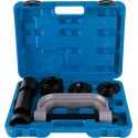 Kit extracteur de rotules 10 pièces avec presse et adaptateurs pour montage et démontage