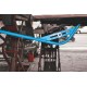 Levier d'essieu universel pour train avant 1180 mm avec points d'ancrage réglables