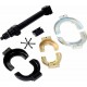 Compresseur de ressorts pour jambes de force 8 pièces avec 3 paires de mâchoires de 80 à 195 mm