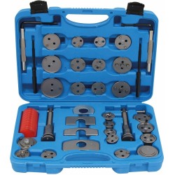 Coffret repousse-piston de frein universel 35 pièces avec adaptateurs pour étriers avant et arrière