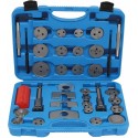 Coffret repousse-piston de frein universel 35 pièces avec adaptateurs pour étriers avant et arrière