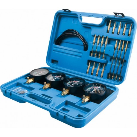 Kit de synchronisation pour carburateurs 34 pièces avec synchroniseur à 4 manomètres